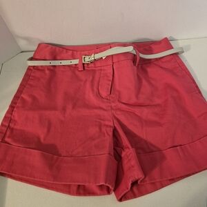 Express Pink Shorts with Belt Women's Size 0